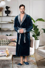 Cozy Mens Plush Robes – Built for Comfort, Designed to Last Everything Else - Tophatter Daily Deals