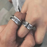 Men's 8mm Titanium Steel Ring Men's Jewelry - Tophatter Daily Deals