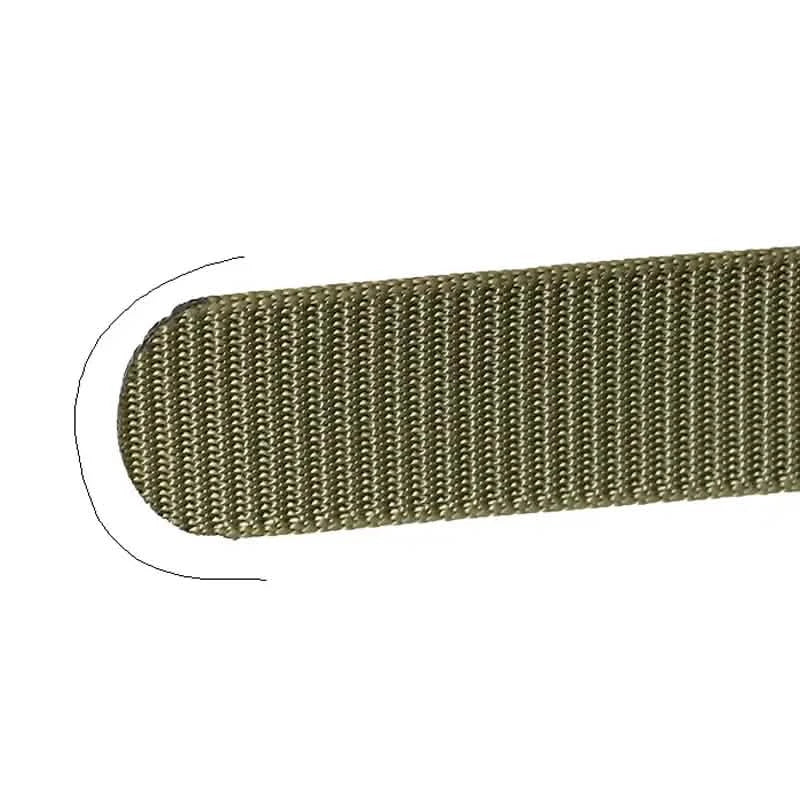 Men's Automatic Metal Buckle Nylon Canvas Webbing Belt Belts & Ties - Tophatter Daily Deals
