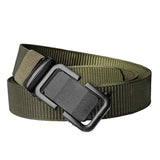 Men's Automatic Metal Buckle Nylon Canvas Webbing Belt Belts & Ties - Tophatter Daily Deals