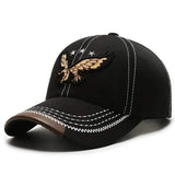 Men's Baseball Cap Polyester Embroidery Black Hats - Tophatter Daily Deals