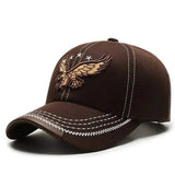 Men's Baseball Cap Polyester Embroidery Coffee Hats - Tophatter Daily Deals
