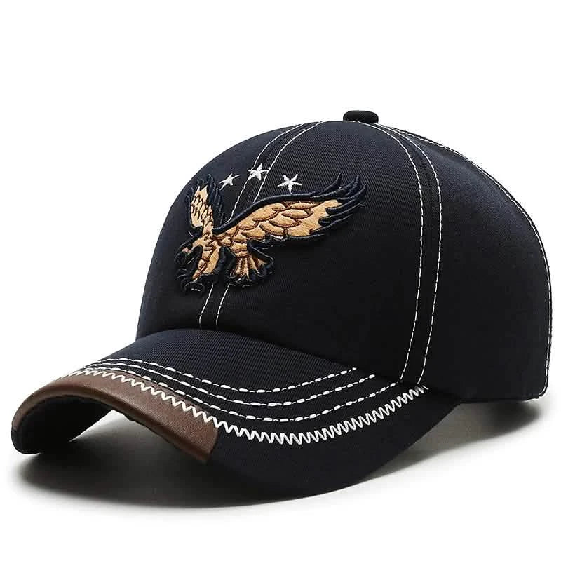 Men's Baseball Cap Polyester Embroidery Navy Hats - Tophatter Daily Deals