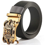 Men's Belt Faux Leather Tactical Belt Gray Belts & Ties - Tophatter Daily Deals