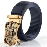 Men's Belt Faux Leather Tactical Belt Navy Belts & Ties - Tophatter Daily Deals