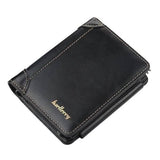 Men's Bifold Stylish Wallet Black Handbags & Wallets - Tophatter Daily Deals