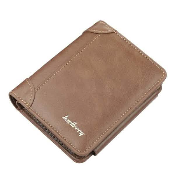 Men's Bifold Stylish Wallet Brown Handbags & Wallets - Tophatter Daily Deals