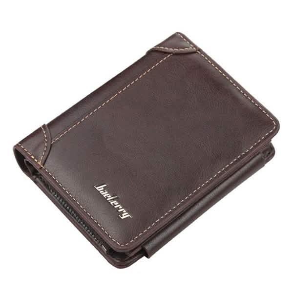 Men's Bifold Stylish Wallet Coffee Handbags & Wallets - Tophatter Daily Deals