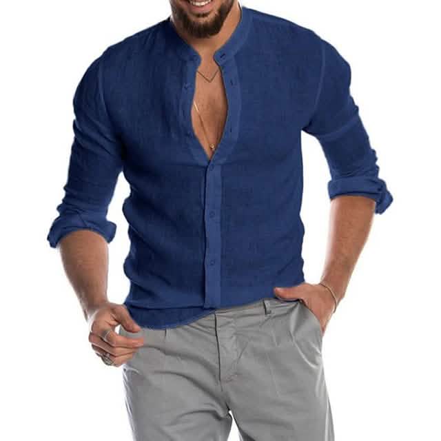 Men's Breathable Quick Dry T-Shirt Top Dark Blue Men's Tops - Tophatter Daily Deals