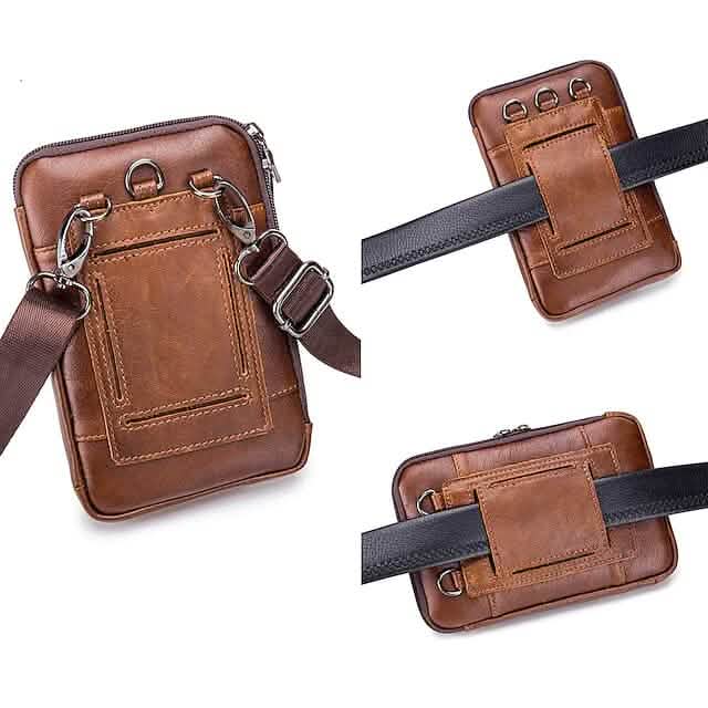 Men's Bum Bag Messenger Bag Fanny Pack Belt Pouch Handbags & Wallets - Tophatter Daily Deals