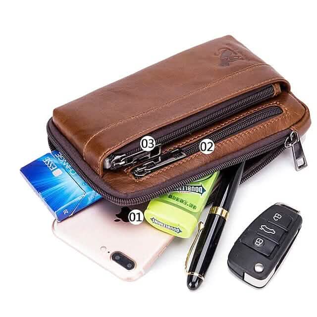 Men's Bum Bag Messenger Bag Fanny Pack Belt Pouch Handbags & Wallets - Tophatter Daily Deals