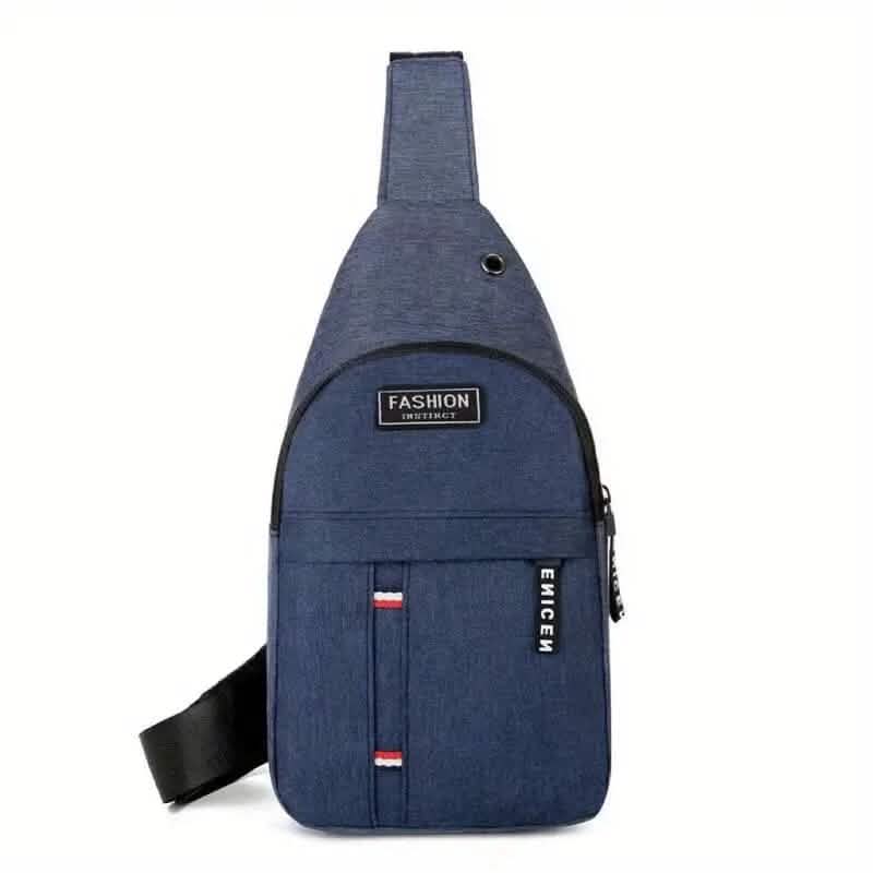 Men's Canvas Chest Bag Blue Handbags & Wallets - Tophatter Daily Deals