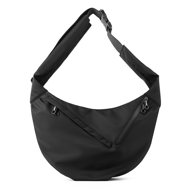 Men's Casual Chest Bag Black Men Bags - Tophatter Daily Deals
