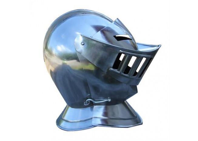 Mens Closed Knight Armour Helmet historical period - Tophatter Daily Deals