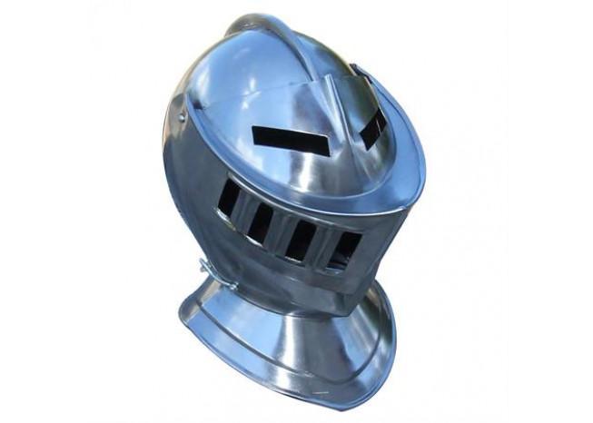 Mens Closed Knight Armour Helmet historical period - Tophatter Daily Deals