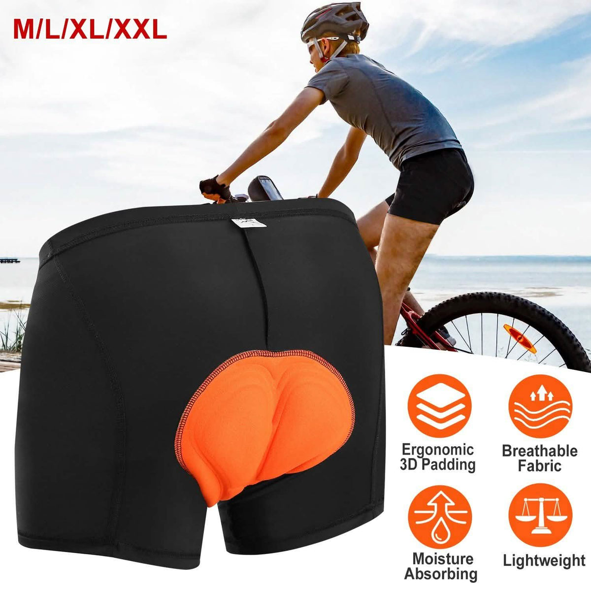 Men's Cycling Underpants Shorts Men's Bottoms - Tophatter Daily Deals