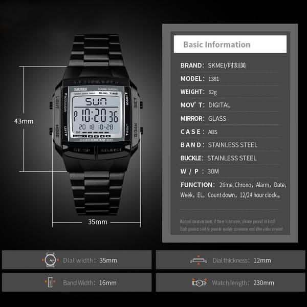 Men's Fashion LED Digital Watch Watches - Tophatter Daily Deals