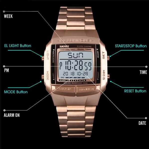 Men's Fashion LED Digital Watch Watches - Tophatter Daily Deals