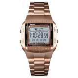Men's Fashion LED Digital Watch Rose Gold Watches - Tophatter Daily Deals