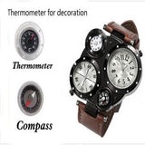 Men's Fashion Watch Dual Movement Watches - Tophatter Daily Deals
