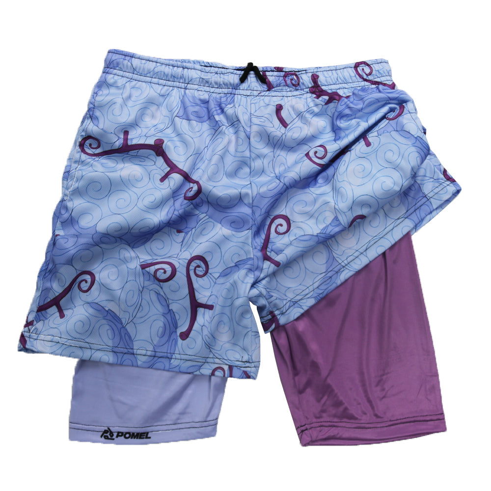 Men's Gym Shorts Double Layer Shorts - Tophatter Daily Deals