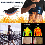 Men's Heat Trapping Body Shaper Shirt Fitness & Exercise - Tophatter Daily Deals