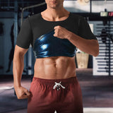Men's Heat Trapping Body Shaper Shirt Fitness & Exercise - Tophatter Daily Deals
