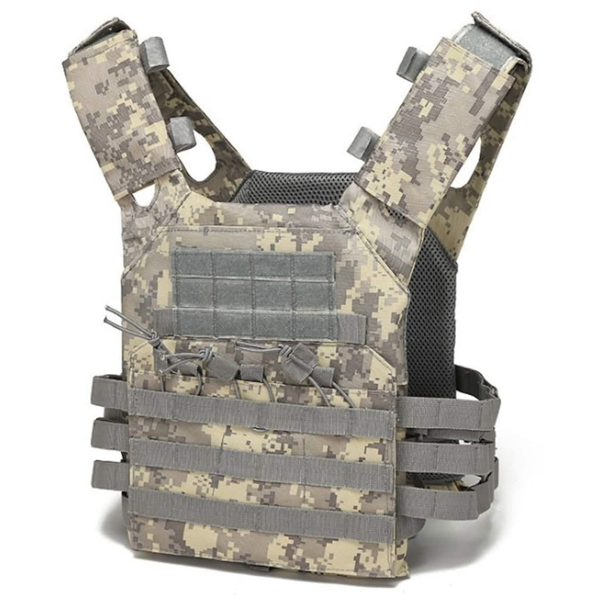 Men's Military Tactical Vest ACU Tactical & Self Defense - Tophatter Daily Deals
