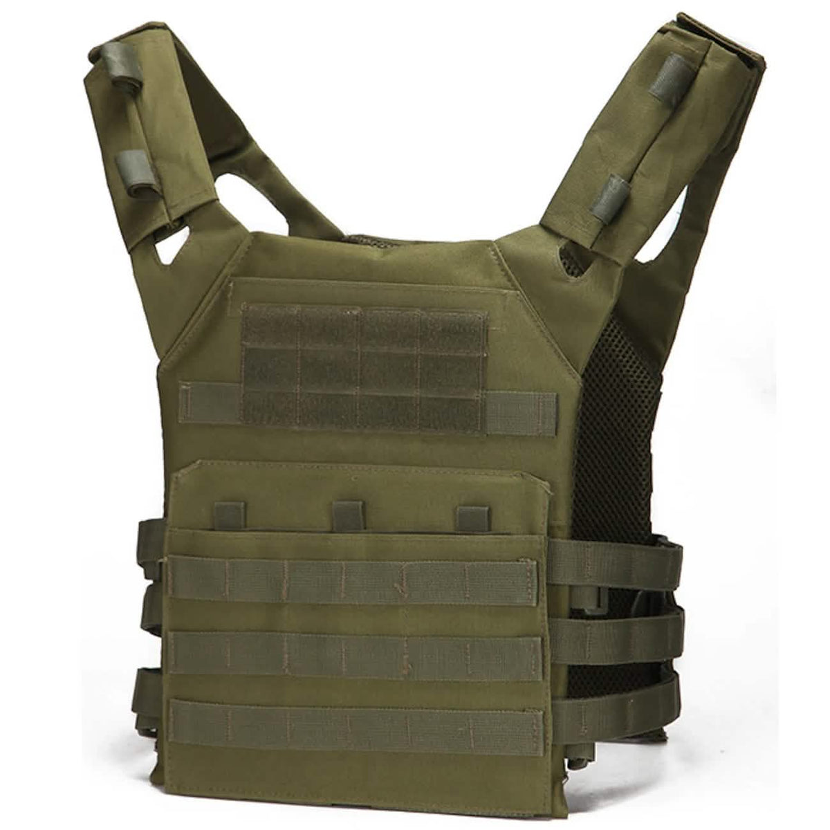 Men's Military Tactical Vest Army Green Tactical & Self Defense - Tophatter Daily Deals