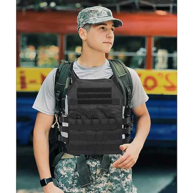 Men's Military Tactical Vest Tactical & Self Defense - Tophatter Daily Deals