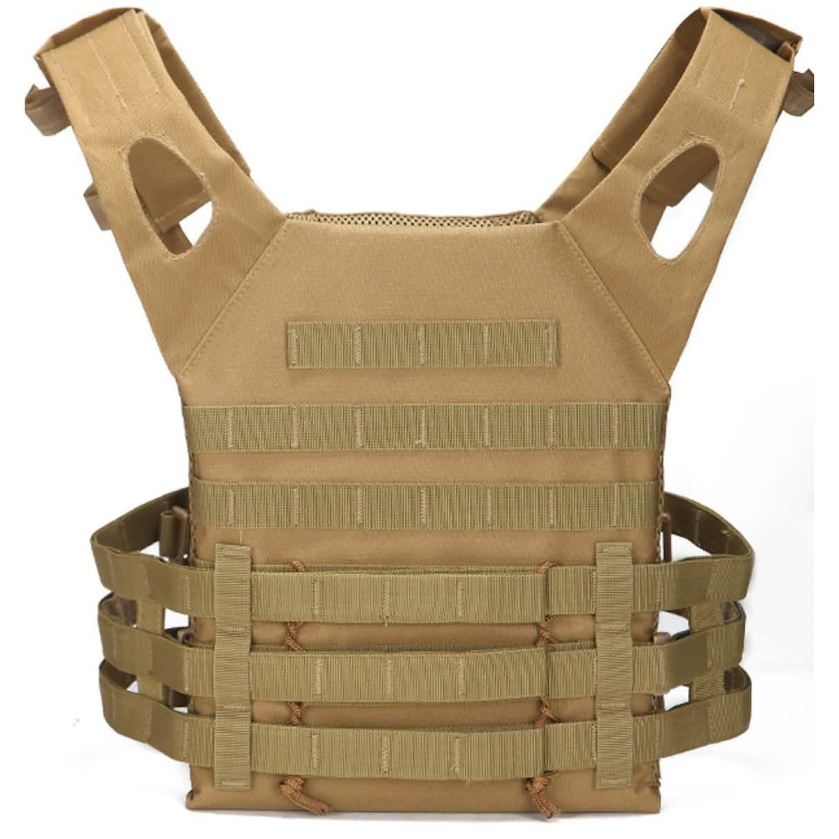 Men's Military Tactical Vest Mud Color Tactical & Self Defense - Tophatter Daily Deals