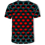 Men's Optical Illusion Plus Size Shirt Men's Tops - Tophatter Daily Deals