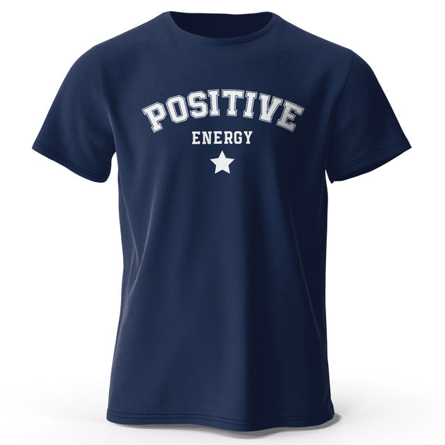 Men's Positive Energy Tees Navy Blue Men T-Shirts - Tophatter Daily Deals