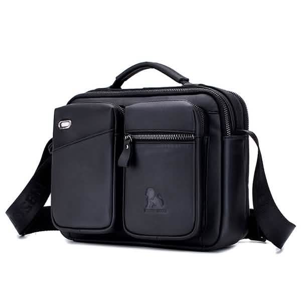 Men's Retro Messenger Bag Black Handbags & Wallets - Tophatter Daily Deals