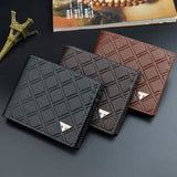 Men's RFID Genuine Leather Slim Trifold Wallet Handbags & Wallets - Tophatter Daily Deals