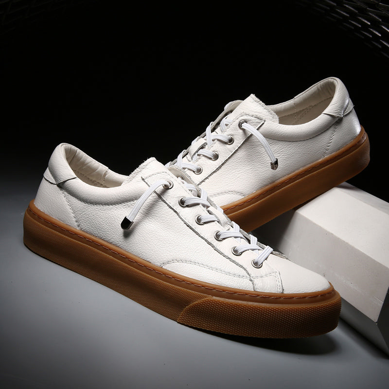 Men's Shoes Leather Sneakers Shoes - Tophatter Daily Deals