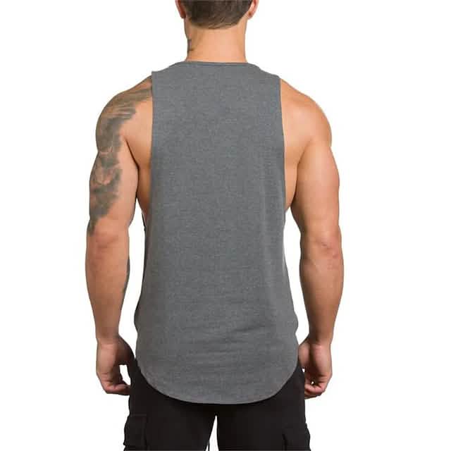 Men's Sleeveless Fitness Vest Men's Tops - Tophatter Daily Deals