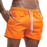 Men's Swim Shorts with Mesh Liners Orange Men's Bottoms - Tophatter Daily Deals