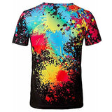 Men's T-shirt 3D Print Print Short Sleeve Going out Tops Streetwear Men's Tops - Tophatter Daily Deals