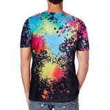 Men's T-shirt 3D Print Print Short Sleeve Going out Tops Streetwear Men's Tops - Tophatter Daily Deals