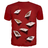 Men's T-Shirt Graphic Simulation Short Sleeve Casual Tops Men's Tops - Tophatter Daily Deals