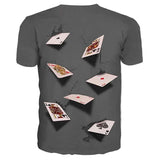Men's T-Shirt Graphic Simulation Short Sleeve Casual Tops Men's Tops - Tophatter Daily Deals