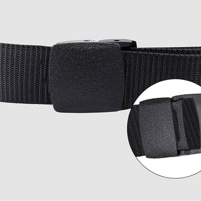 Men's Tactical Knit Pure Color Belt Belts & Ties - Tophatter Daily Deals