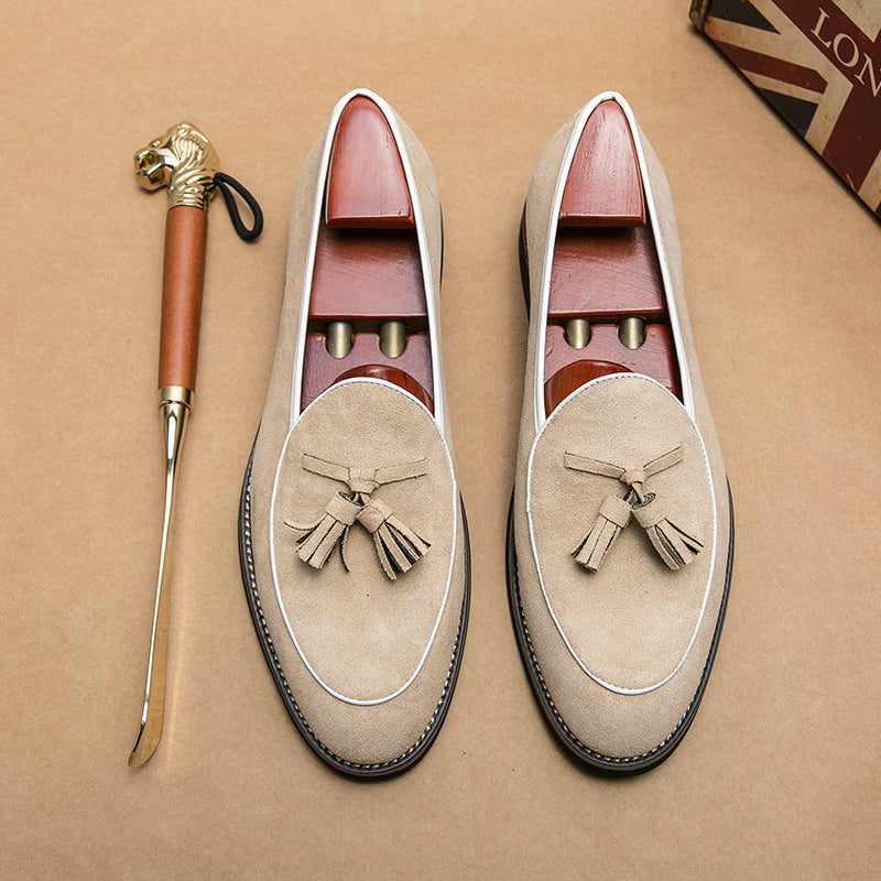 Men's Tassel Design Loafers Men Shoes - Tophatter Daily Deals