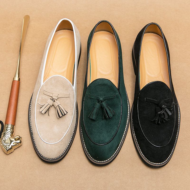 Men's Tassel Design Loafers Men Shoes - Tophatter Daily Deals
