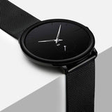 Men's Ultra-Thin Minimalist Waterproof Fashion Wrist Watch Watches - Tophatter Daily Deals