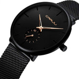 Men's Ultra-Thin Minimalist Waterproof Fashion Wrist Watch Watches - Tophatter Daily Deals
