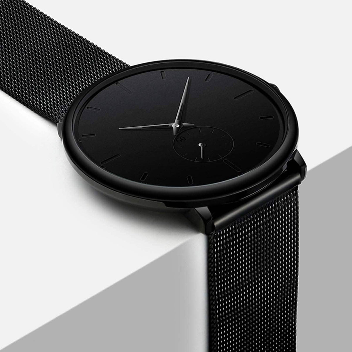 Men's Ultra-Thin Minimalist Waterproof Fashion Wrist Watch Watches - Tophatter Daily Deals