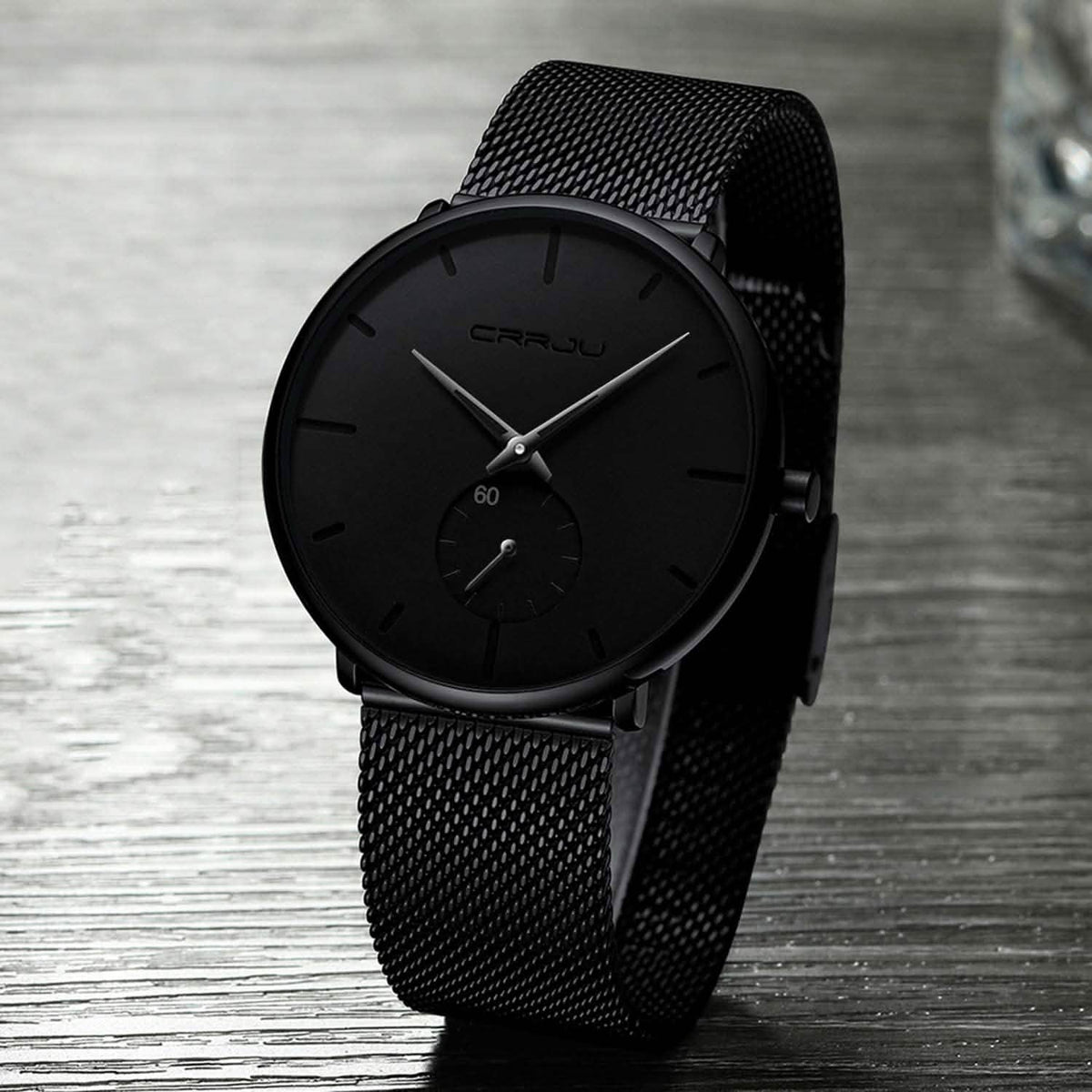 Men's Ultra-Thin Minimalist Waterproof Fashion Wrist Watch Watches - Tophatter Daily Deals