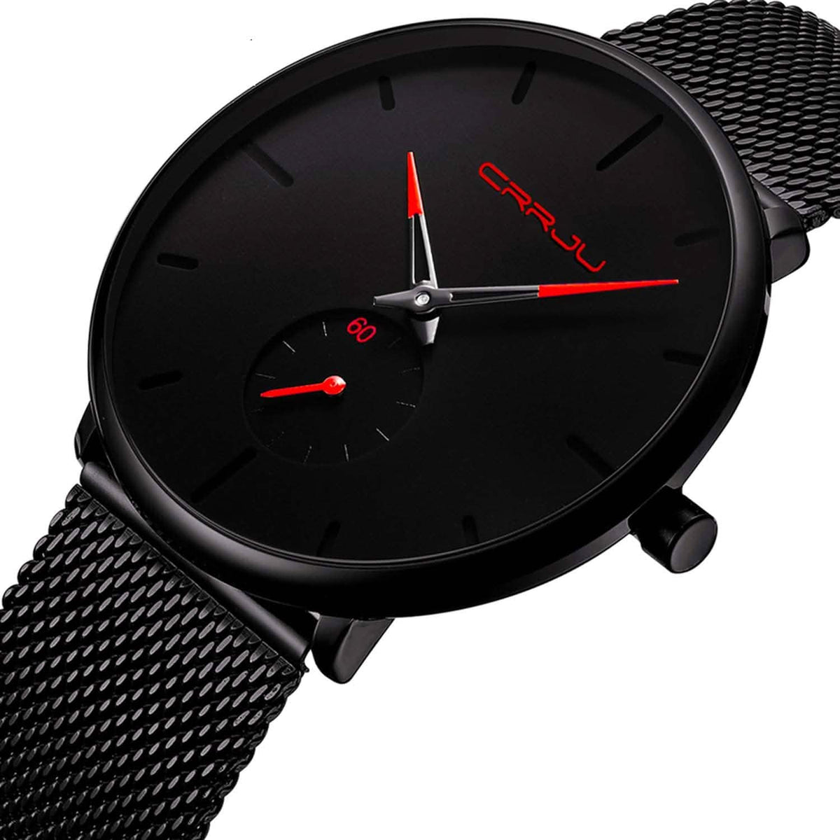 Men's Ultra-Thin Minimalist Waterproof Fashion Wrist Watch Watches - Tophatter Daily Deals